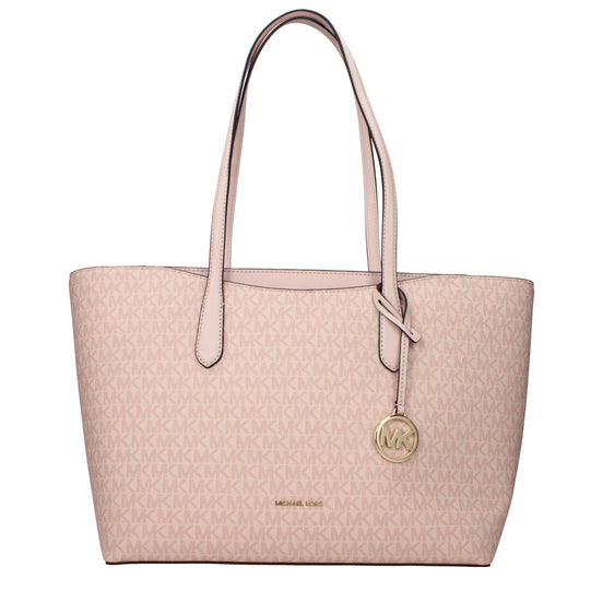 Τσάντα ώμου Michael Kors από ροζ ύφασμα