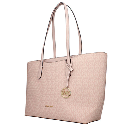 Τσάντα ώμου Michael Kors από ροζ ύφασμα