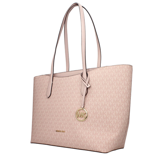 Τσάντα ώμου Michael Kors από ροζ ύφασμα