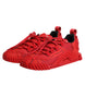 Dolce & Gabbana Κόκκινα Παπούτσια Sneakers NS1 Χαμηλού Προφίλ με Δαντέλα και Λογότυπο