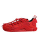 Dolce & Gabbana Κόκκινα Παπούτσια Sneakers NS1 Χαμηλού Προφίλ με Δαντέλα και Λογότυπο