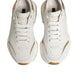 Dolce & Gabbana White Gold Daymaster Low Top Sneakers Shoes