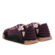 Dolce & Gabbana Multicolor Logo Low Top NS1 Sneakers Shoes