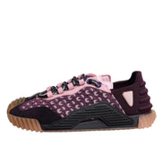 Dolce & Gabbana Multicolor Logo Low Top NS1 Sneakers Shoes