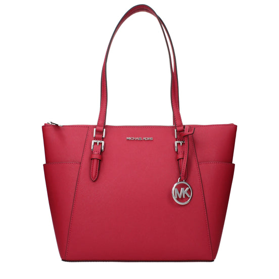 Τσάντα ώμου Michael Kors από κόκκινο δέρμα