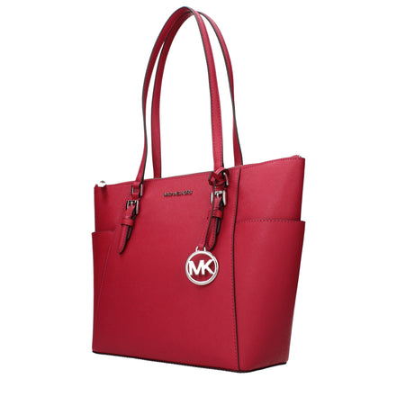 Τσάντα ώμου Michael Kors από κόκκινο δέρμα