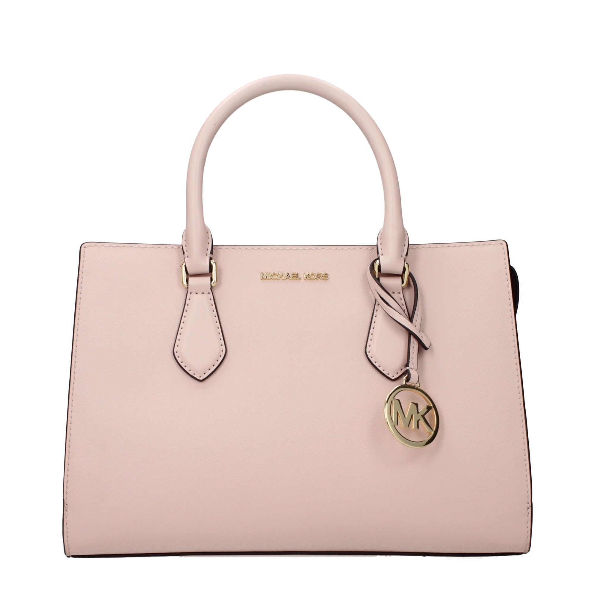 Τσάντα χειρός Michael Kors από ροζ ύφασμα