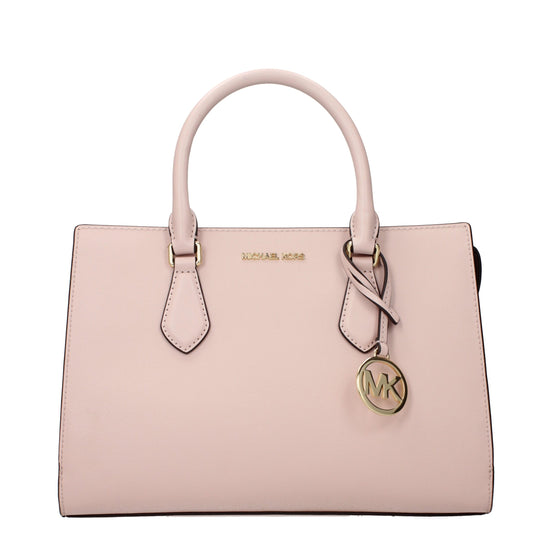 Τσάντα χειρός Michael Kors από ροζ ύφασμα