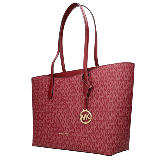 Τσάντα ώμου Michael Kors από κόκκινο ύφασμα