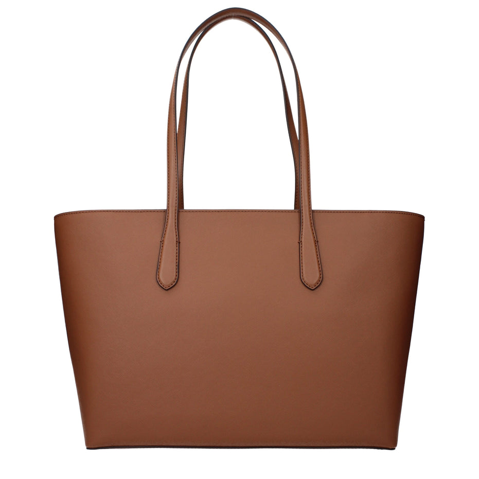 Michael Kors Brown Leather Shoulder Bag