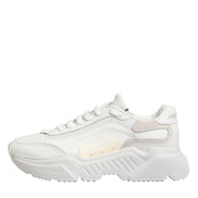 Dolce & Gabbana White Leather Daymaster Low Top Sneakers Shoes