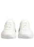 Dolce & Gabbana White Leather Daymaster Low Top Sneakers Shoes