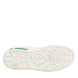 Dolce & Gabbana White Green Leather Low Top Sneakers Shoes