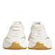 Dolce & Gabbana White Gold Daymaster Low Top Sneakers Shoes