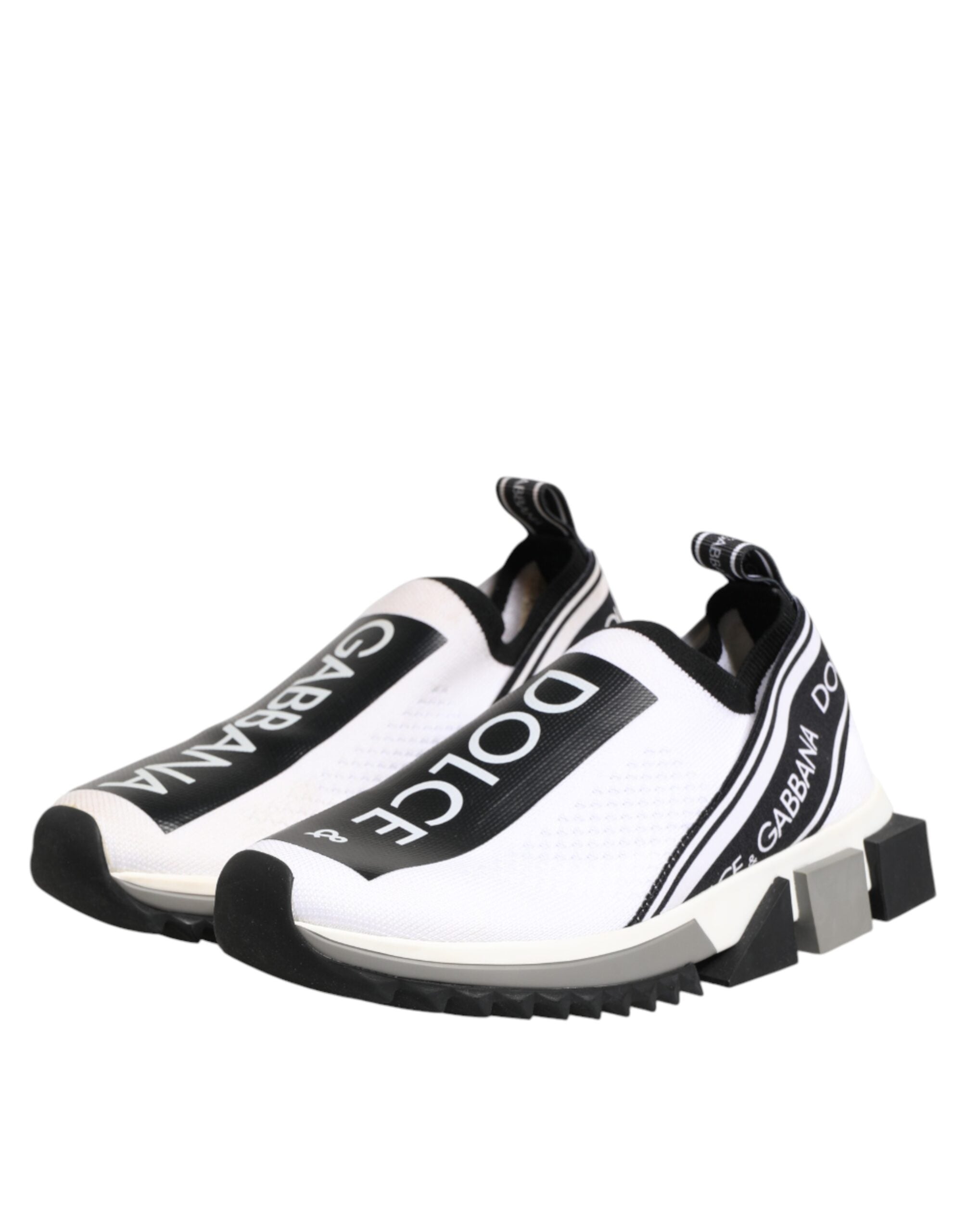 Dolce & Gabbana Λευκά Χαμηλά Sneakers Sorrento με Λογότυπο