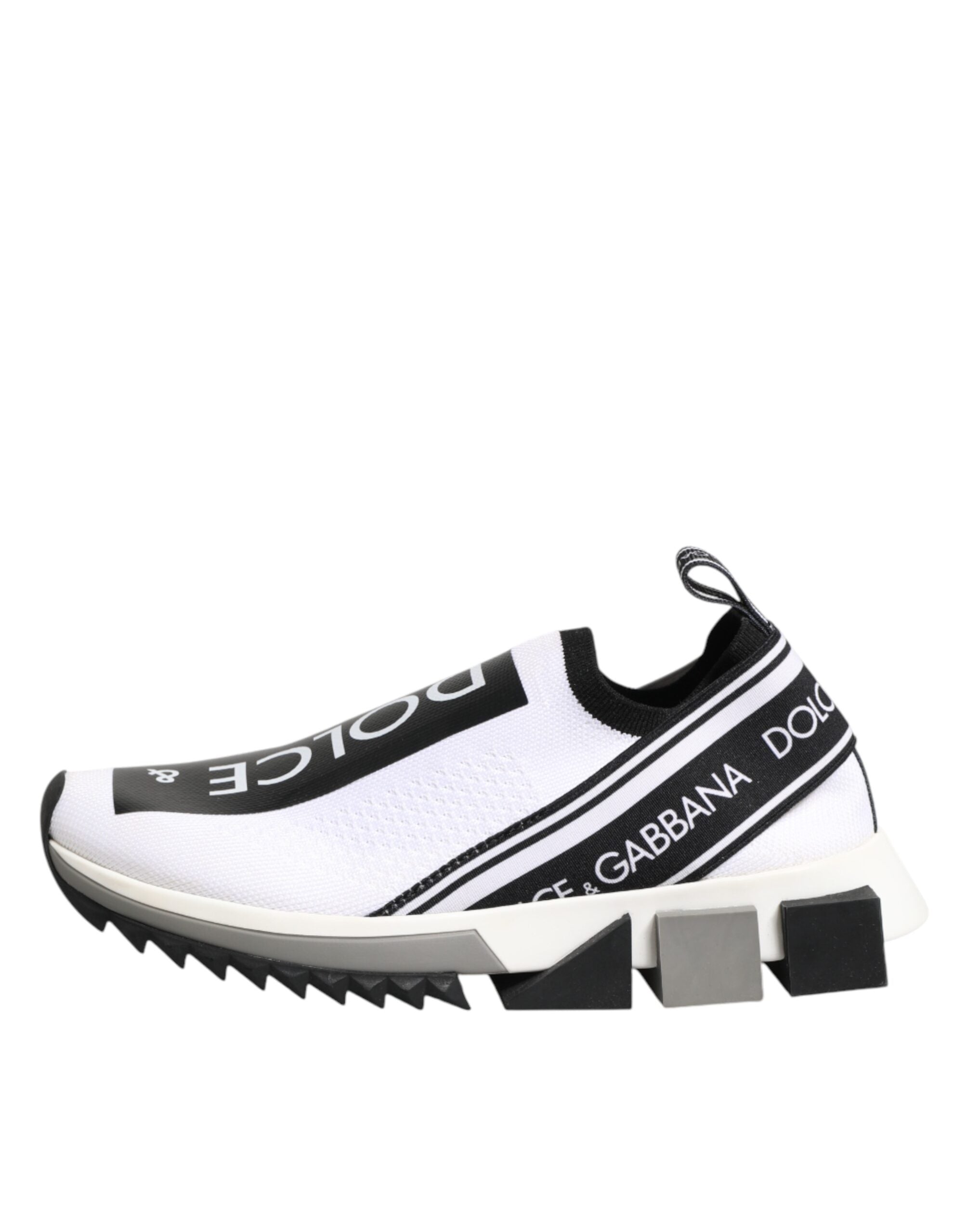 Dolce & Gabbana Λευκά Χαμηλά Sneakers Sorrento με Λογότυπο