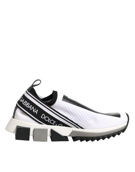 Dolce & Gabbana Λευκά Χαμηλά Sneakers Sorrento με Λογότυπο