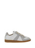 Maison Margiela White Calf Leather Bos Taurus Low Top Sneakers