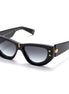 Balmain Black Acetate Sunglasses