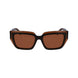 Ferragamo Brown Acetate Sunglasses
