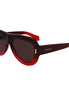 Ferragamo Multicolor Acetate Sunglasses