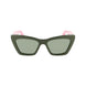 Ferragamo Bicolor Acetate Sunglasses