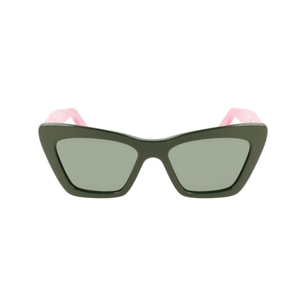 Ferragamo Bicolor Acetate Sunglasses