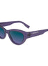 Lacoste Purple Injected Sunglasses