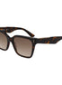 Lacoste Brown Acetate Sunglasses