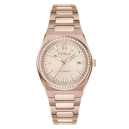 Γυναικείο Ρολόι Furla Multicolor από Ανοξείδωτο Ατσάλι
