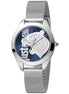 Just Cavalli Gray Stainless Steel Bracelet Watch