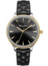 Thomas Sabo Black Leather Dress Watch