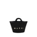 Marni Black Cotton Shoulder Bag