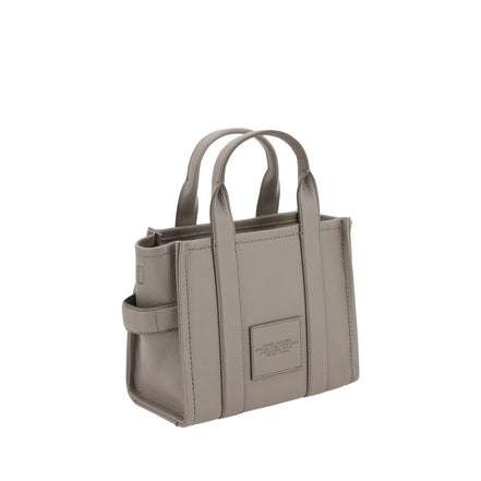 Γκρι δερμάτινη τσάντα χειρός Marc Jacobs Bos Taurus