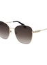 Longchamp Gold Metal Sunglasses