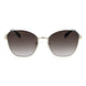 Longchamp Gold Metal Sunglasses