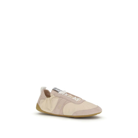 Αθλητικά Sneakers Chloé από Μπεζ Νάιλον