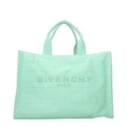 Τσάντα χειρός Givenchy από πράσινο ύφασμα