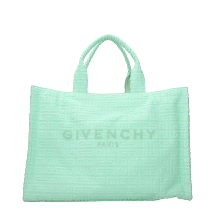 Τσάντα χειρός Givenchy από πράσινο ύφασμα