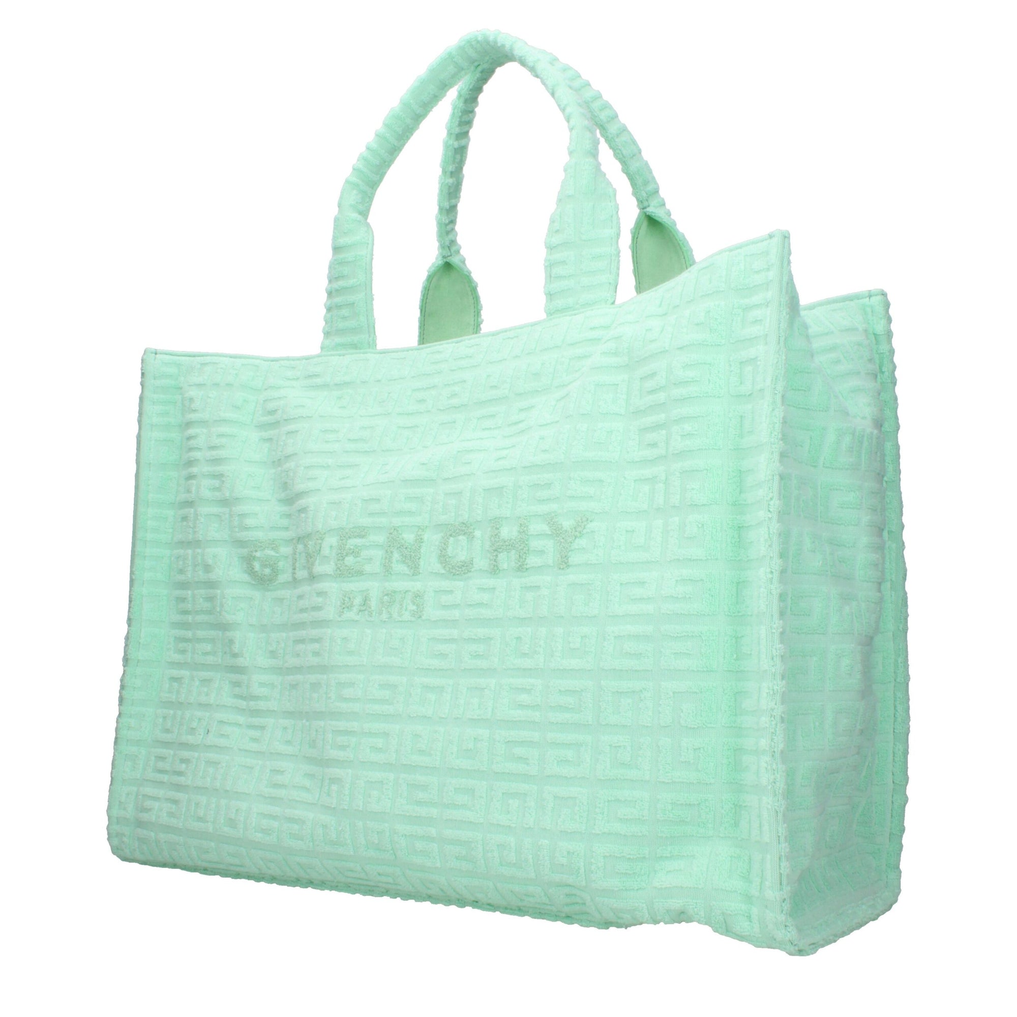 Τσάντα χειρός Givenchy από πράσινο ύφασμα