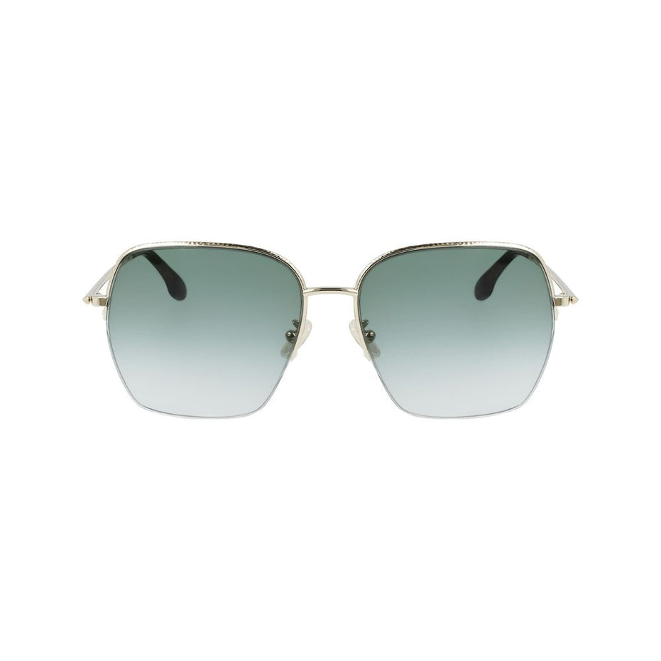 Victoria Beckham Gold Metal Sunglasses
