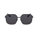 Victoria Beckham Black Metal Sunglasses