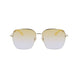 Victoria Beckham Gold Metal Sunglasses
