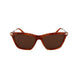 Victoria Beckham Brown Acetate Sunglasses