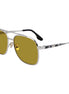 Victoria Beckham Gray Metal Sunglasses