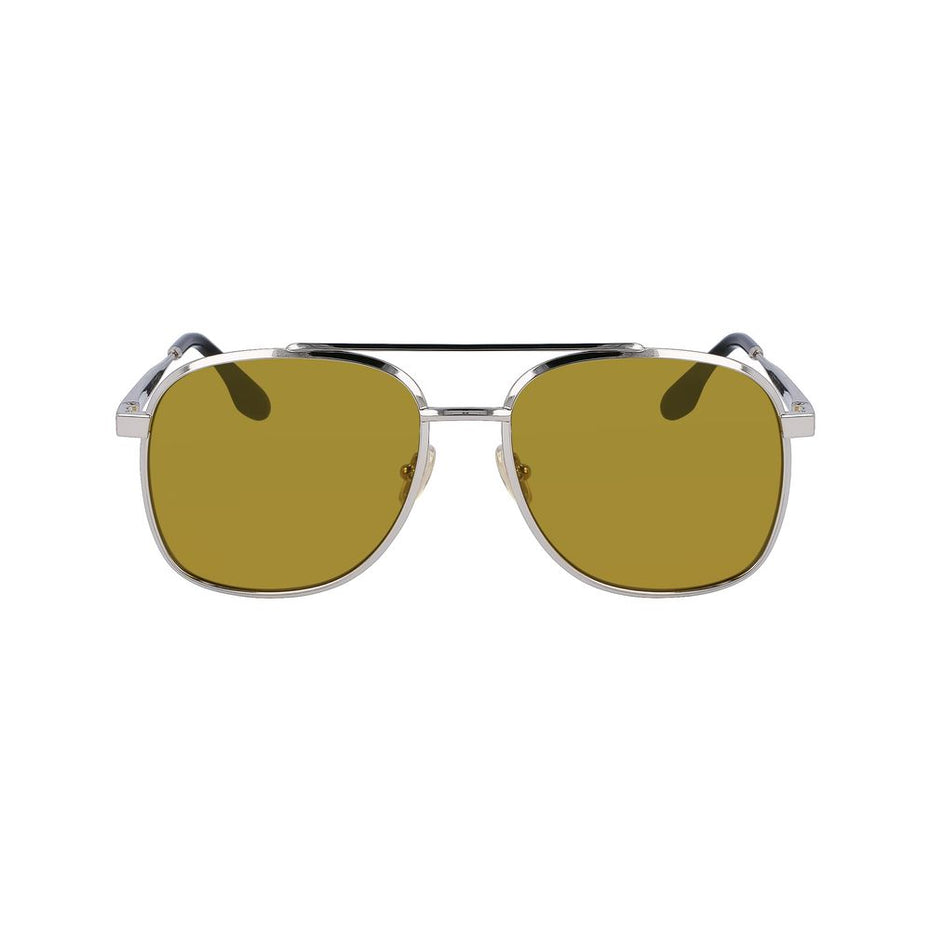 Victoria Beckham Gray Metal Sunglasses