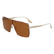 Victoria Beckham Gold Metal Sunglasses