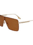 Victoria Beckham Gold Metal Sunglasses