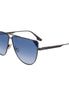 Victoria Beckham Blue Metal Sunglasses