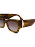 Victoria Beckham Brown Acetate Sunglasses